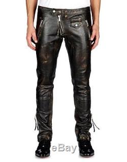 dsquared jeans leather