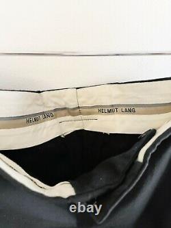 03/04- HELMUT LANG Archive Vintage Runway Bondage Strap Trouser Pants