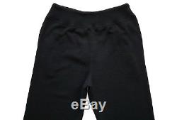 $1990 TOM FORD Black Luxurious 100% Cashmere Lounge Sweatpants Size 52 Euro