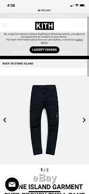 2 brand new stone island pants size 31