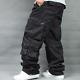 2022 New Fleece Thickened Overalls Men's Trousers Men's Loose Casual Pants