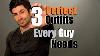 3 Outfits Every Guy Needs Men S Wardrobe Essentials