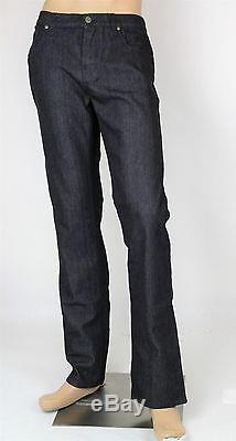 $495 New Authentic Gucci Men's Dark Blue/Black Cotton Jeans 254706 XD198 1000