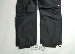 $495 VINTAGE Ralph Lauren Polo Sport RLX Gore-Tex Lined SkI Pants Sz S (BLACK)