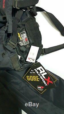 $495 VINTAGE Ralph Lauren Polo Sport RLX Gore-Tex Lined SkI Pants Sz S (BLACK)