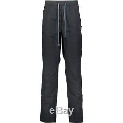 50% OFF DOLCE & GABBANA Black Casual Trousers With Leather Trim IT50 W34 L
