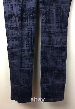 $598 NWT Brand New John Varvatos Collection Abstract Pants 31