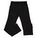 7673k Pantalone Uomo Gucci Black Mix Wool Wrinkled Effect Trouser Man