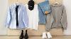 9 Items 9 Outfits Capsule Wardrobe Example