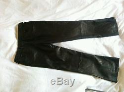 £995 leather trousers Alexander McQueen BNWT fit for office