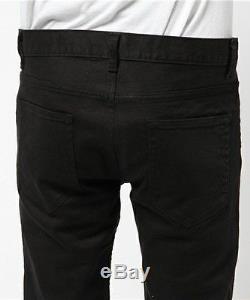 A BATHING APE COLOR STRETCH SLIM PANTS Black Khakis Mens Chinos Trousers Japan