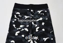 A BATHING APE Men's CITY CAMO SLIM SWEAT PANTS SIDE SHARK 2colors XL-XXL New