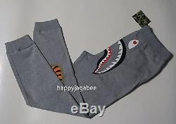 A BATHING APE Men's SHARK SLIM SWEAT PANTS 3colors S-XL-XXL Japan New