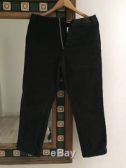 A1923 Ramie Trousers 48 Black