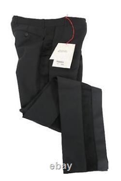 ALEXANDER MCQUEEN Men's Black Wool/Mohair Dress Trousers Size S BNWT