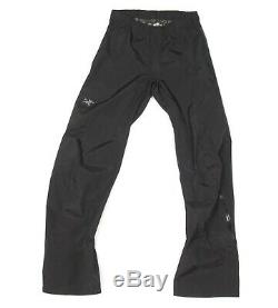 ARC'TERYX $575 Gore-Tex Black Winter Ski Snow Shell Pants Men's Small/Tall 457