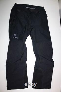 ARC'TERYX Gore-Tex PRO Pants (Black) Small NEW NWOT