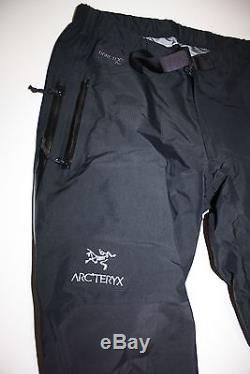 ARC'TERYX Gore-Tex PRO Pants (Black) Small NEW NWOT