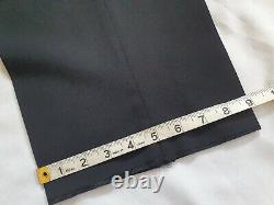 ARMANI COLLEZIONI 48 EU 32 UK Waist Length 35 Black Tailored Trousers RRP189