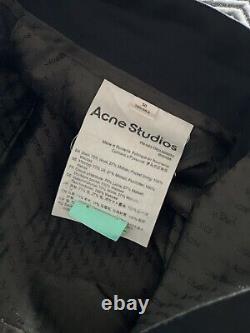 Acne Studios Black Wool Trousers UK 34 EUR 50