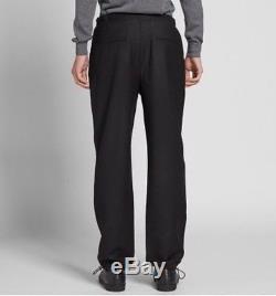 Acne Studios Men's Pace Wool Black Trousers Eu 48 32W New Rrp £210