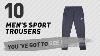 Adidas Men S Sport Trousers Uk New Popular 2017