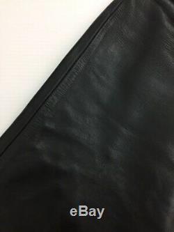 Aero Leather Authentic Steerhide Leather Riders Pants Black Size 32 Used