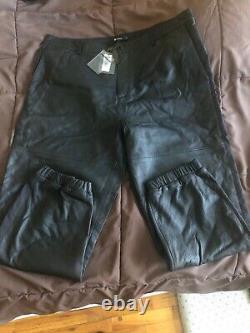 Alexander wang leather Jogger pants Tag Sz XL