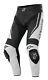 Alpinestars Ce Approved Leather Track Race Motorbike Motorcycle Pants White