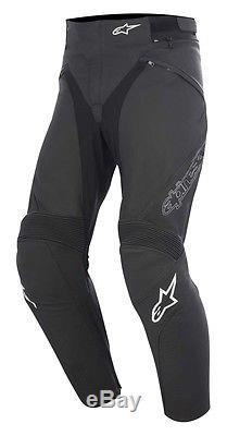 Alpinestars Jagg Mens Black Leather Motorcycle Trousers RRP £279.99