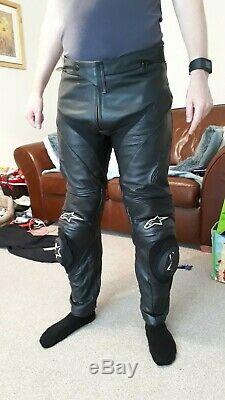 Alpinestars Leather Trousers / Track Pants. Size 54 Euro. Very good condition
