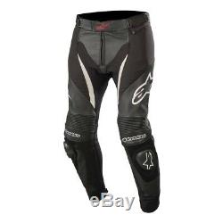 Alpinestars SP X Motorcycle Leather Pants Black & White