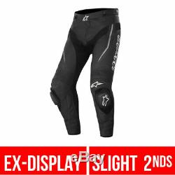 Alpinestars Track Leather Motorcycle Trousers 48 Black (EU 58) (2NDS EX-DISPLAY)