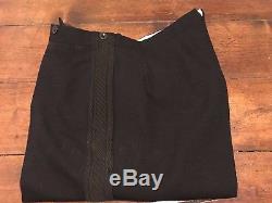 Arc 401 Vintage bespoke officers cavalry mess black trousers size 34