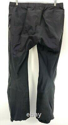 Arcteryx Alpha Black Snowboard Ski Pants Gore Tex Pro Mens Size Large Reg