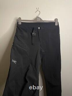 Arcteryx Black Cargo Trousers Size 32W 30L
