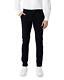 Armani Exchange Mens Stretch Slim Fit Chino Pants Black Blue -size W33