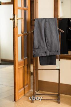 Ascot Trouser Stripe Masonic Wedding Morning Suit Classic Black Grey Dress New