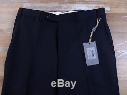 Auth CANALI black wool dress trousers pants Size 32 US / 48 EU NWT