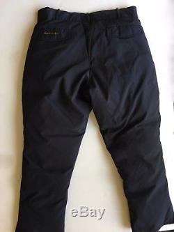 Authentic Canada Goose Mens Large XL 38 Down Snow Pants Black Insulated Warm