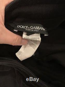 Authentic Dolce & Gabbana black logo Jogger For Men Size 46