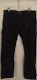 Authentic Helmut Lang Black Curved Lg Compact Cargo Chino Pants Cotton