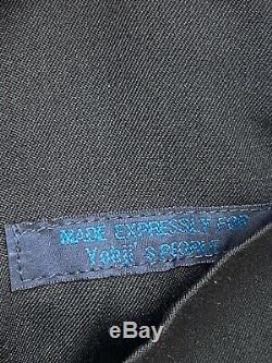 Authentic Yohji Yamamoto Regulation 3 Black Drop Crotch Pants L