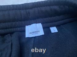 Authentic burberry joggers, Check, Black, L Size, Trousers
