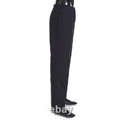 BERLUTI 900$ Black Cotton Drawstring Trousers Dress Pants