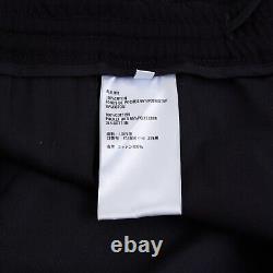 BERLUTI 900$ Black Cotton Drawstring Trousers Dress Pants