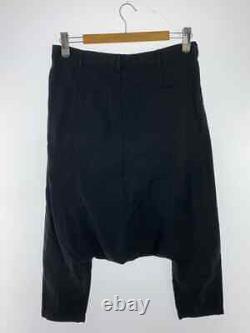 BLACK COMME des GARCONS Saruel Pants M Cotton BLK 1C-P014