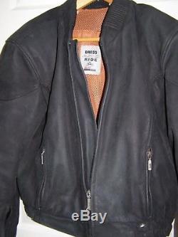 BMW Men's Dress & Ride Nubuck Leather Motorcycle Suit Jacket & Trousers EU 52