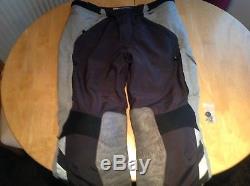 BMW RALLYE 4 MOTORCYCLE JACKET and TROUSERS BLACK/GREY/RED- SIZE 52