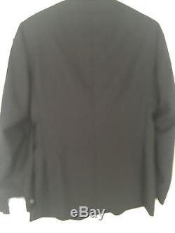 BN Ralph Lauren Men's Size 38 Virgin Wool Black Suit Jacket Trousers Pants £1550